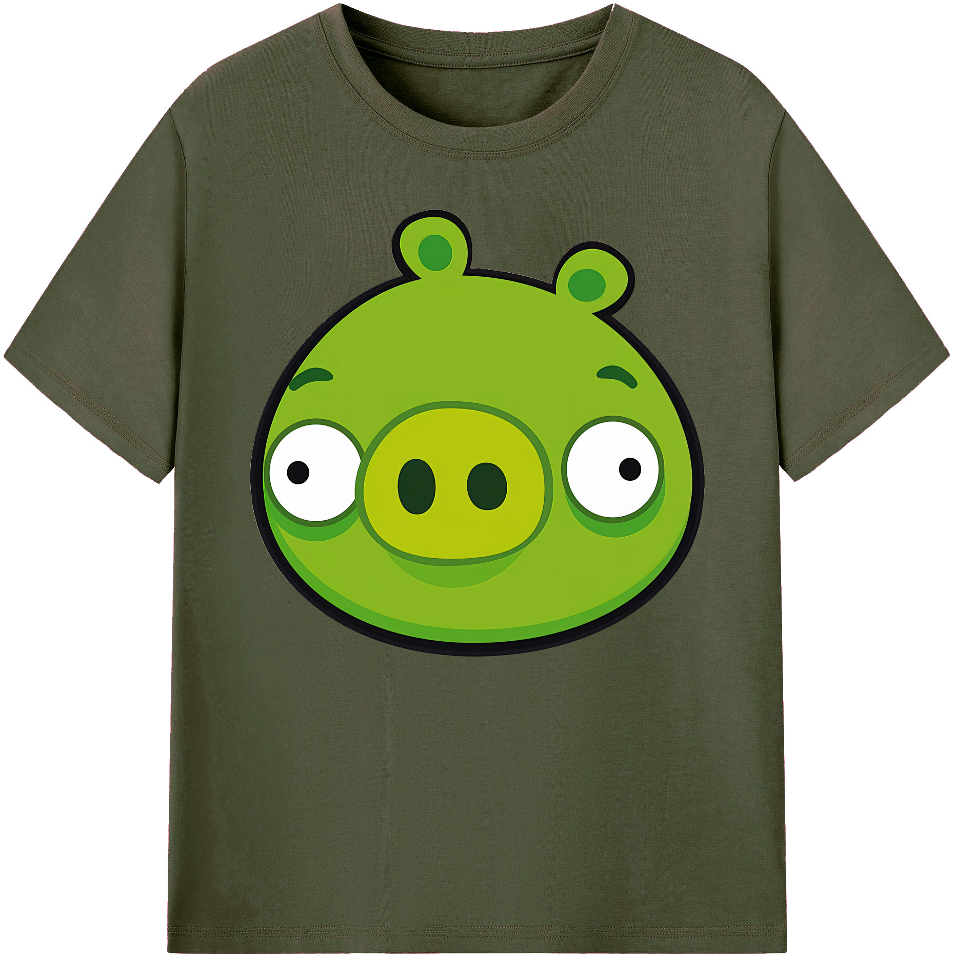 （画像用） Angry Birds アングリーバード 綿100％ メンズ半袖Tシャツ｜肌触りやわらか＆通気性